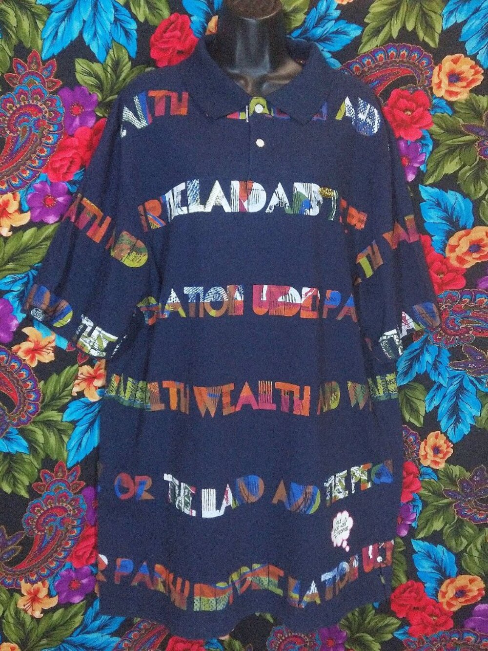 MEN'S PARISH NATION SHIRT XXL POLO TEE MENS SIZE 2XL
